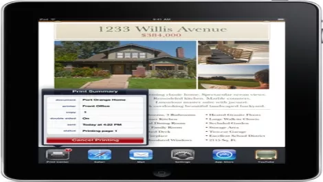 AirPrint confirmed for iOS4.2