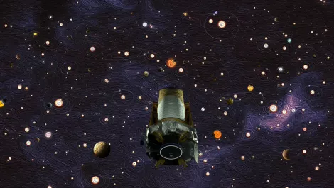 These were the voyages of the Kepler space telescope